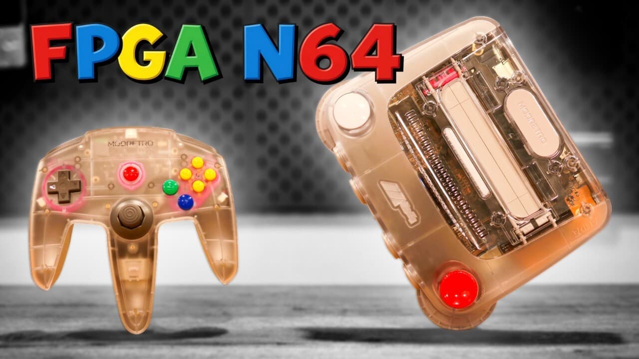 Cover image of the RetroRGB article M64 Full Teardown