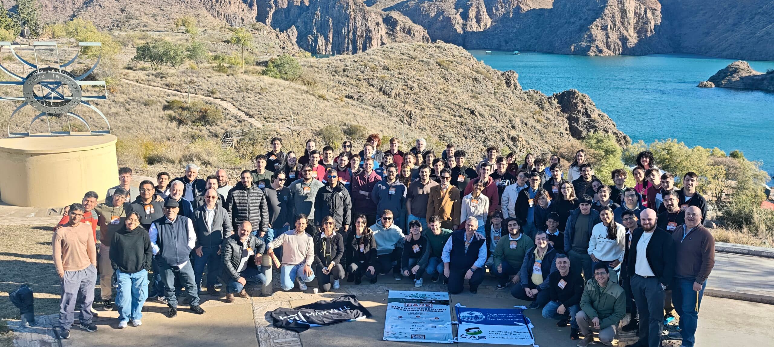 Participants of SASE 2026 at Los Reyunos, from the official event archive