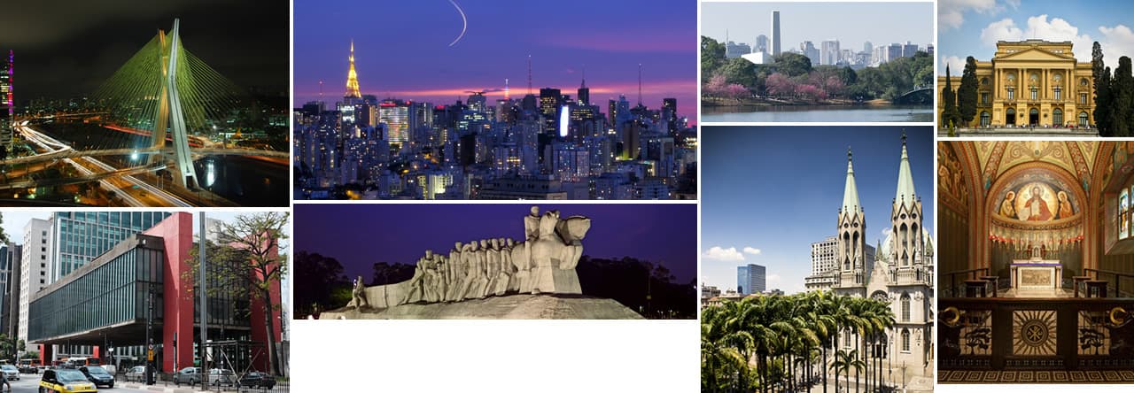 São Paulo city views used on the official Chip in Sampa website