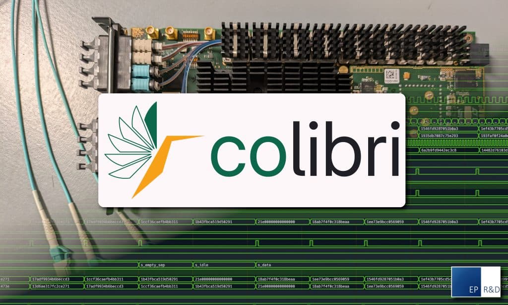 colibri library cover art from the CERN EP newsletter