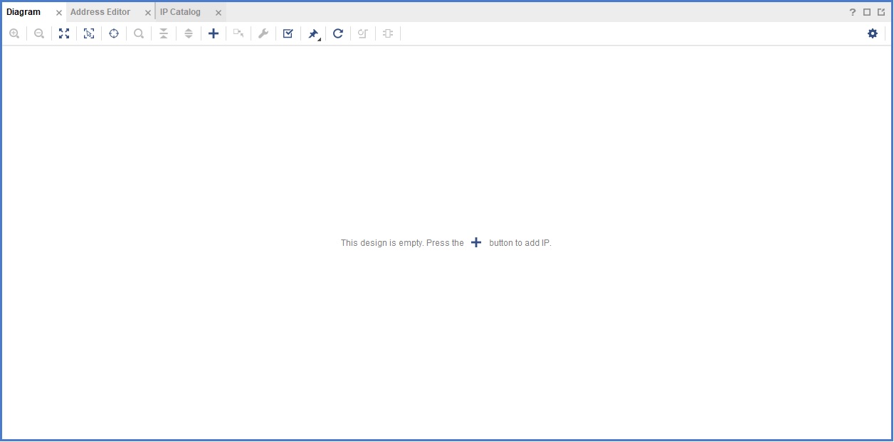 Окно Block Design